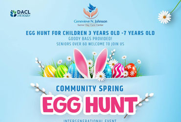 Community Spring Egg Hunt Flyer