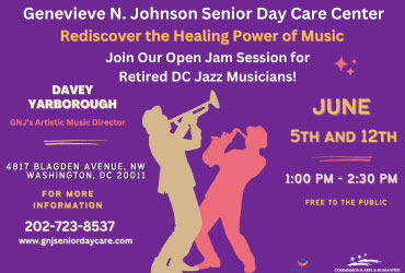 ﻿
Rediscover the Healing Power of Music: Join Our Open Jam Session for Retired DC Jazz Musicians